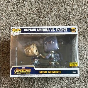 Funko Pop Captain America vs. Thanos Movie Moments